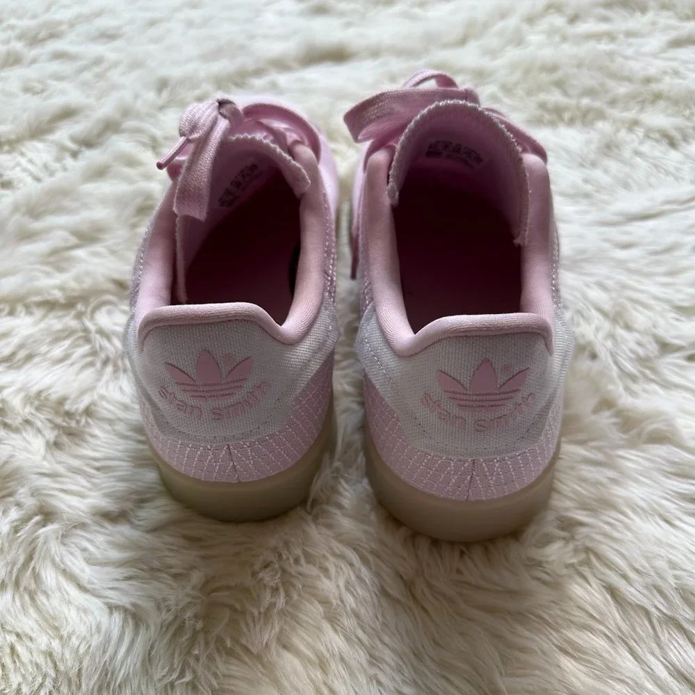 Adidas Stan Smith Pink Sneakers Women's 6.5 - Picture 5 of 8